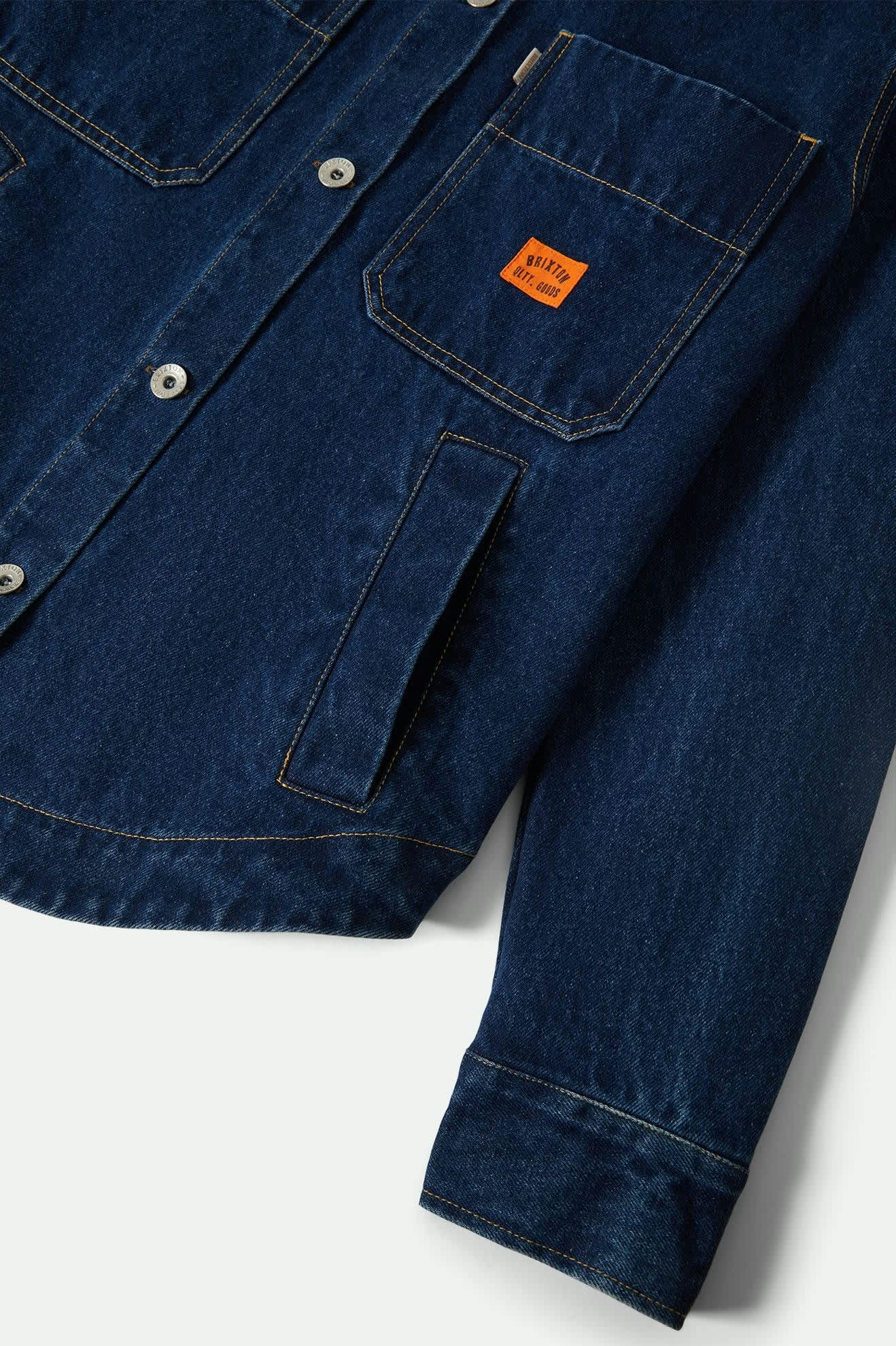 Durham Shirt Jacket - Rinse Denim - Image 10