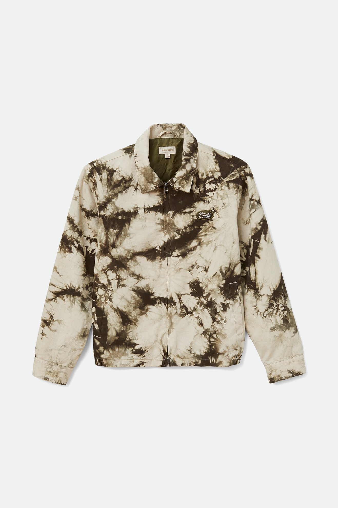 Utopia Jacket - Beige/Military Olive - Image 2