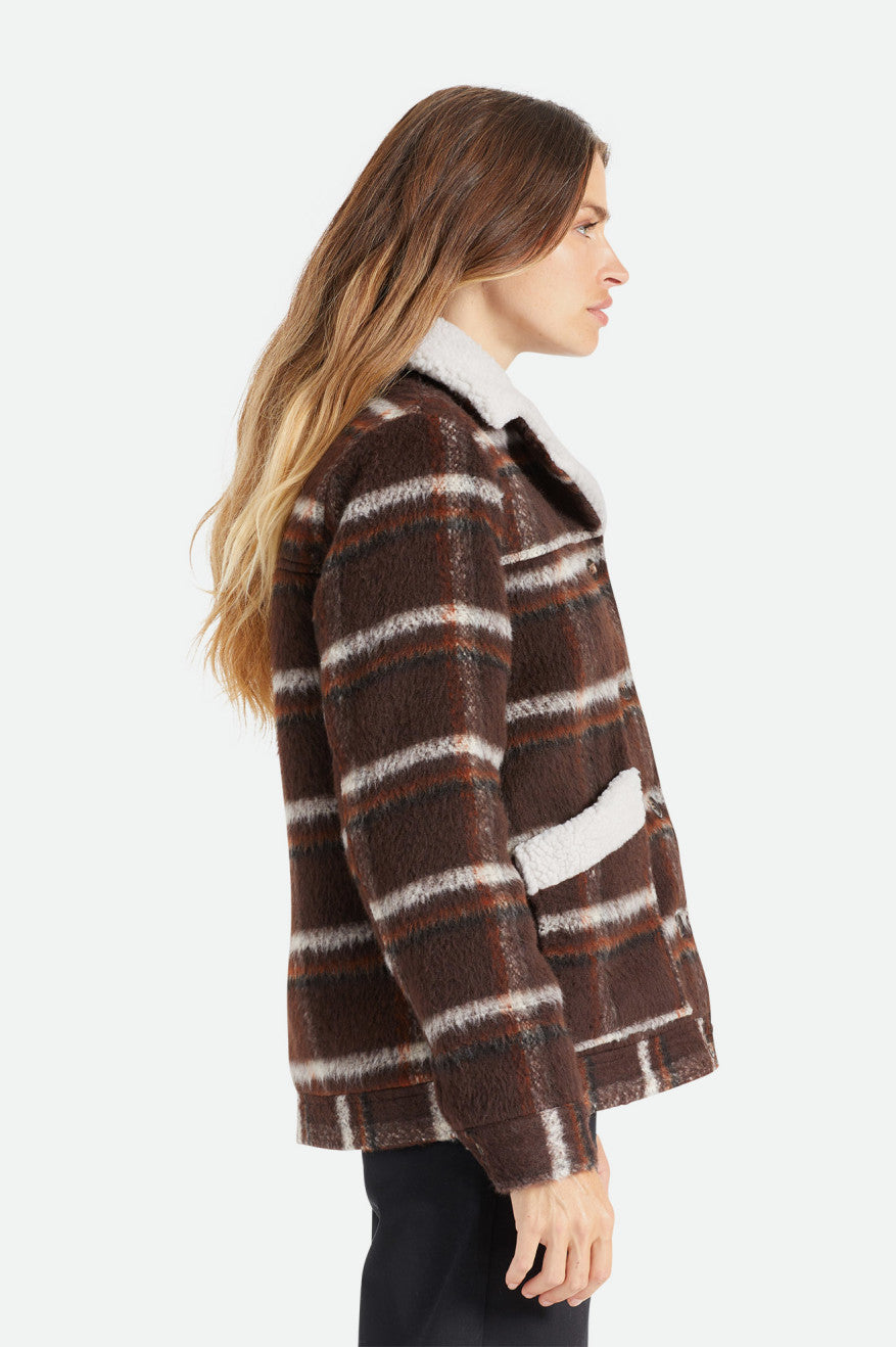 Nouvelle Coat - Seal Brown - Image 4